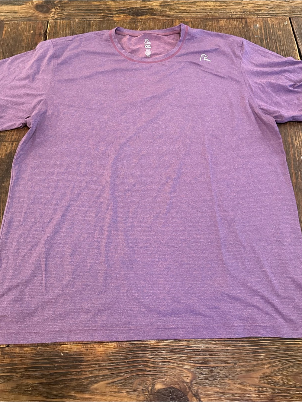 Rhoback Heathered Purple Crewneck Tee